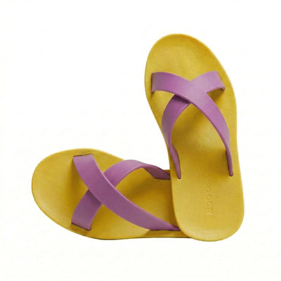 Lili - Yellow / Lavender
