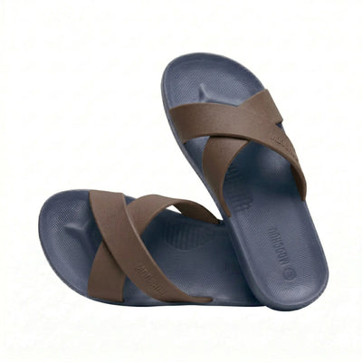Melo - Navy / Brown