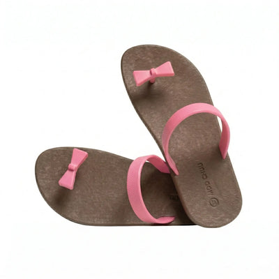 Muse - Ribbon / Brown - Light Pink