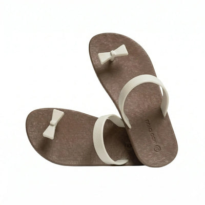 Muse - Ribbon / Brown - White