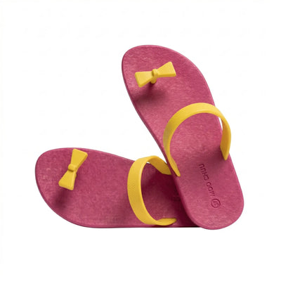 Muse - Ribbon / Hot Pink - Yellow