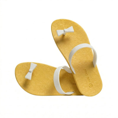 Muse - Ribbon / Yellow - White
