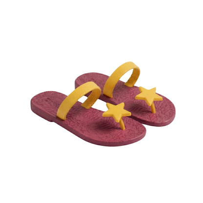view:side;variant:star|hot pink - yellow
