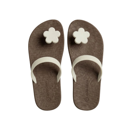 view:top;variant:flower|brown - white
