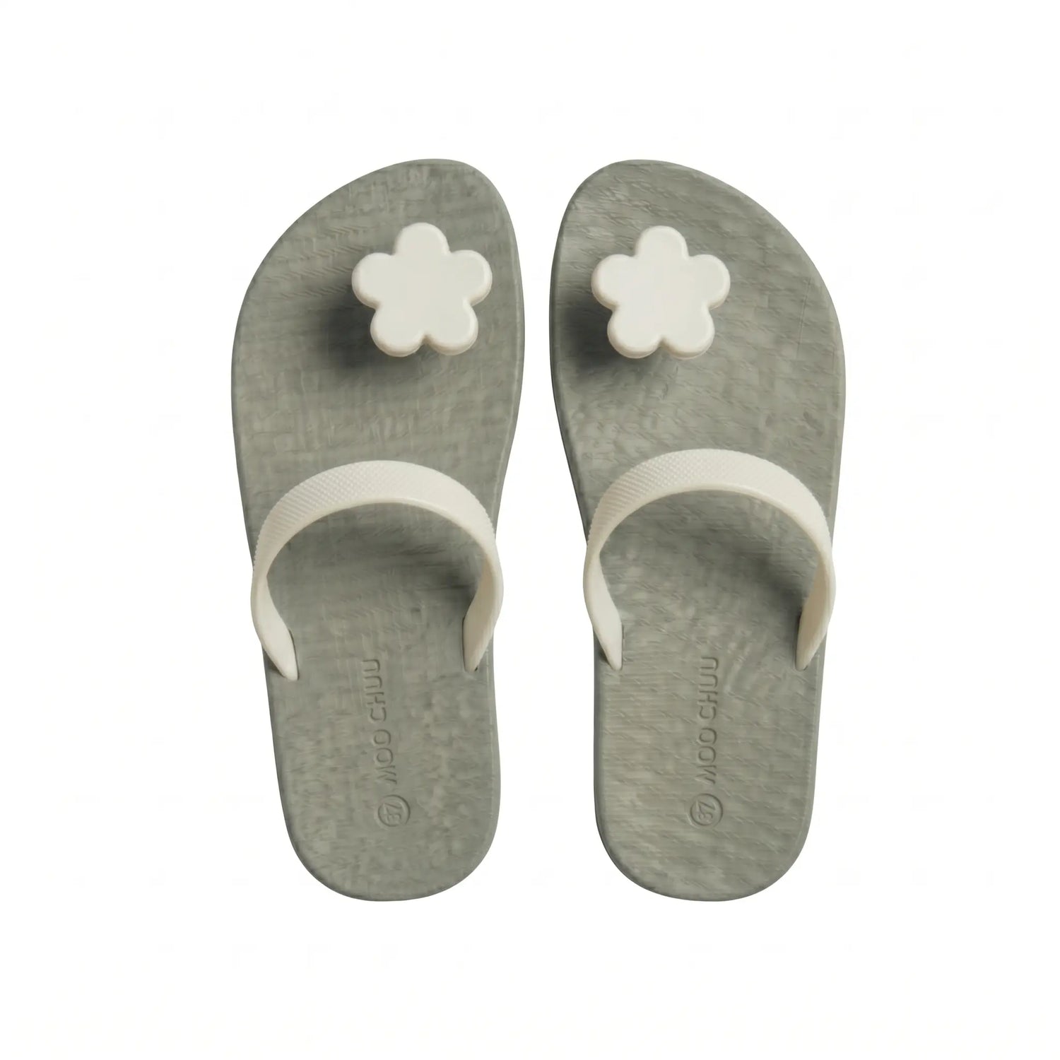 view:top;variant:flower|grey - white