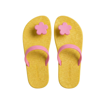 view:top;variant:flower|yellow - light pink