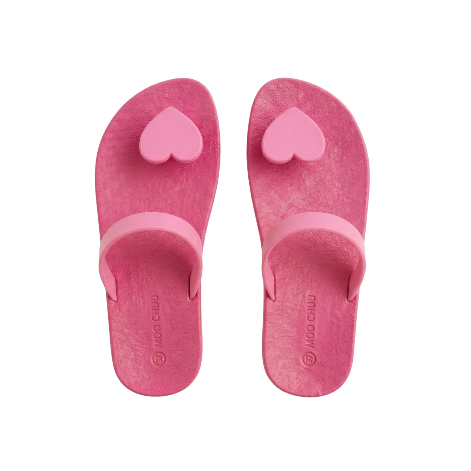 view:top;variant:heart|hot pink - light pink