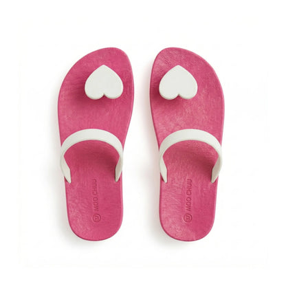 view:top;variant:heart|hot pink - white