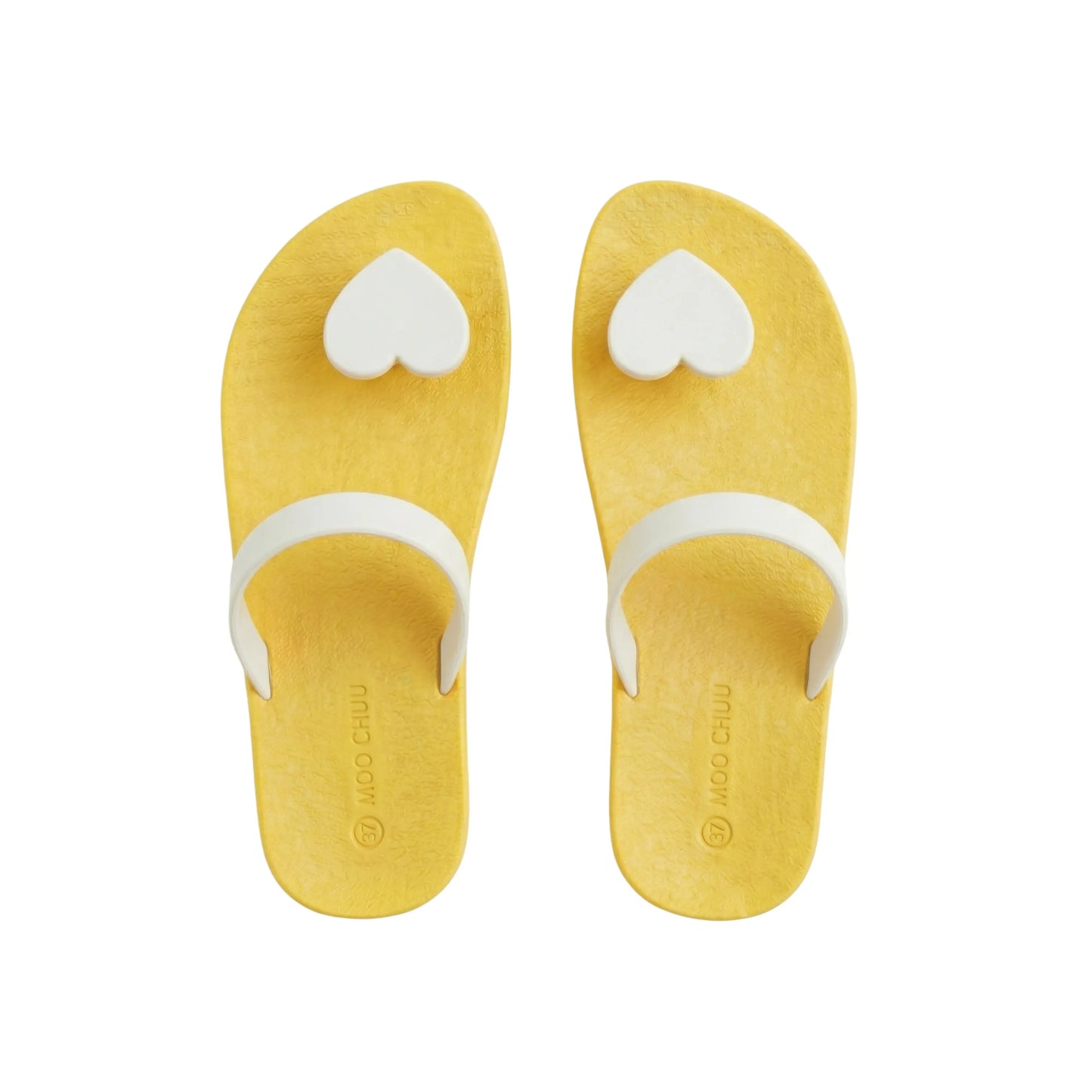 view:top;variant:heart|yellow - white