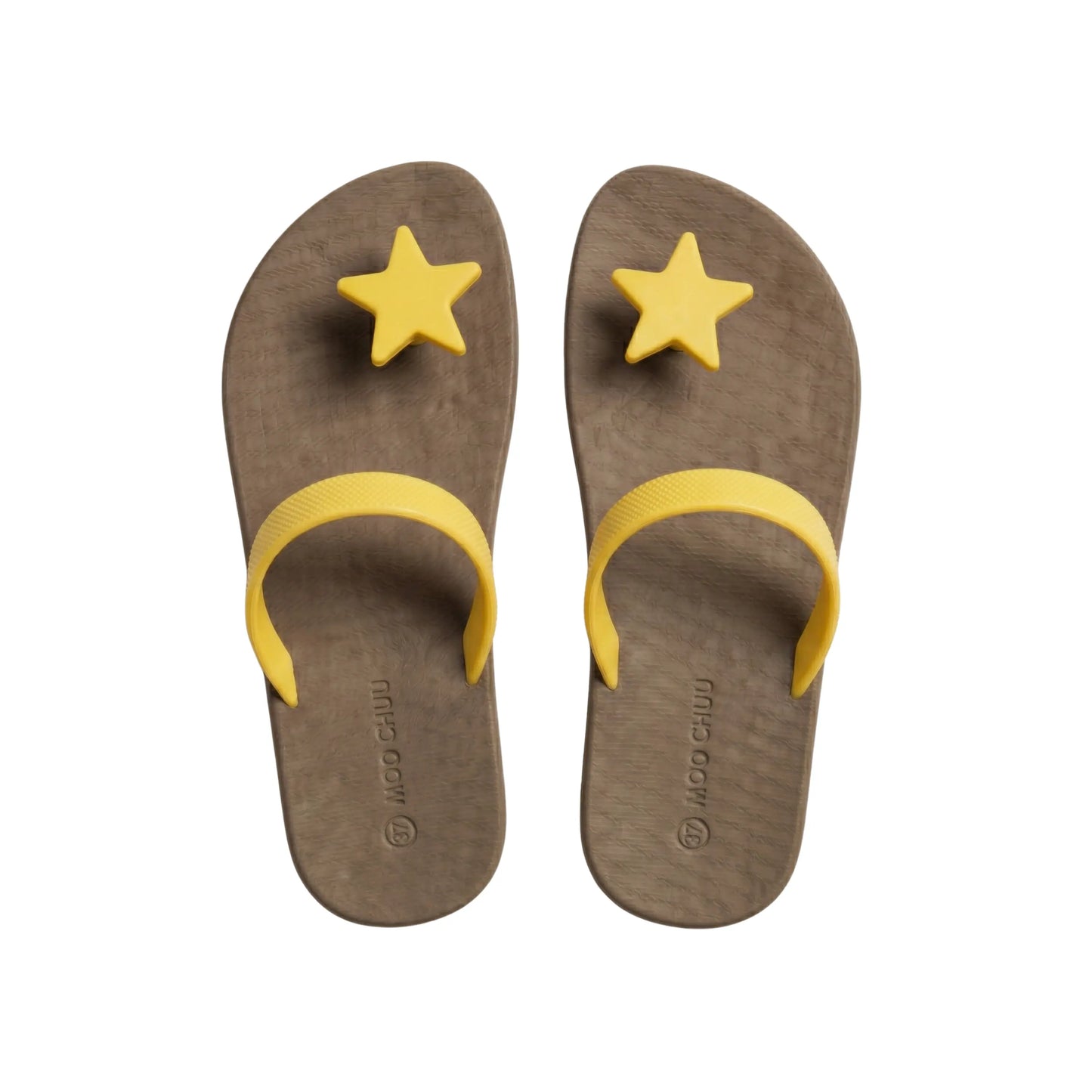 view:top;variant:star|brown - yellow