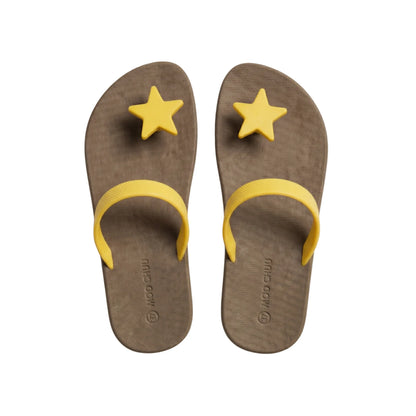 view:top;variant:star|brown - yellow