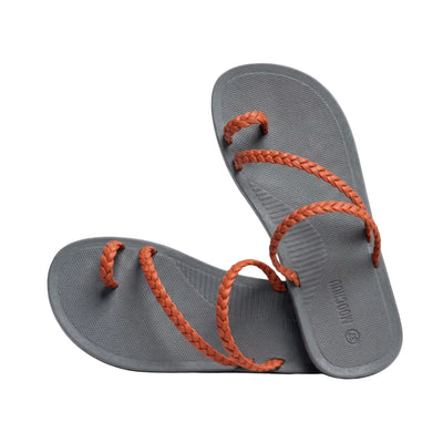 Weave - Grey / Orange
