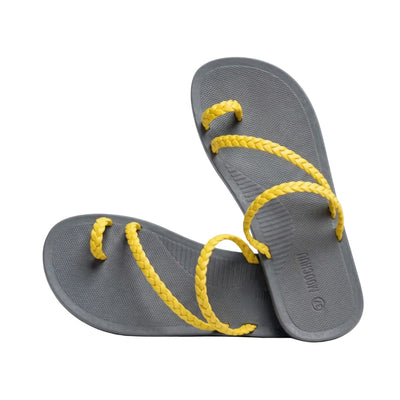 Weave - Grey / Yellow