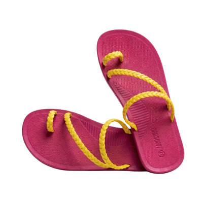 Weave - Hot Pink / Yellow